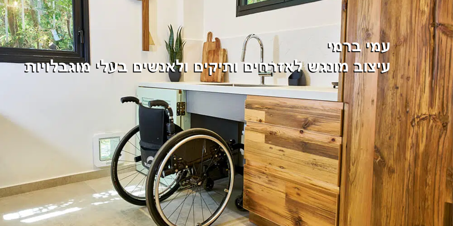 עמי ברמי עיצוב נגיש
