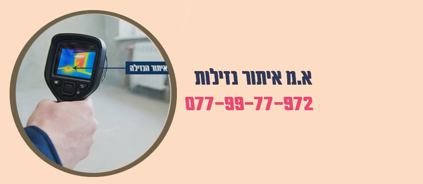 א.מ איתור נזילות
