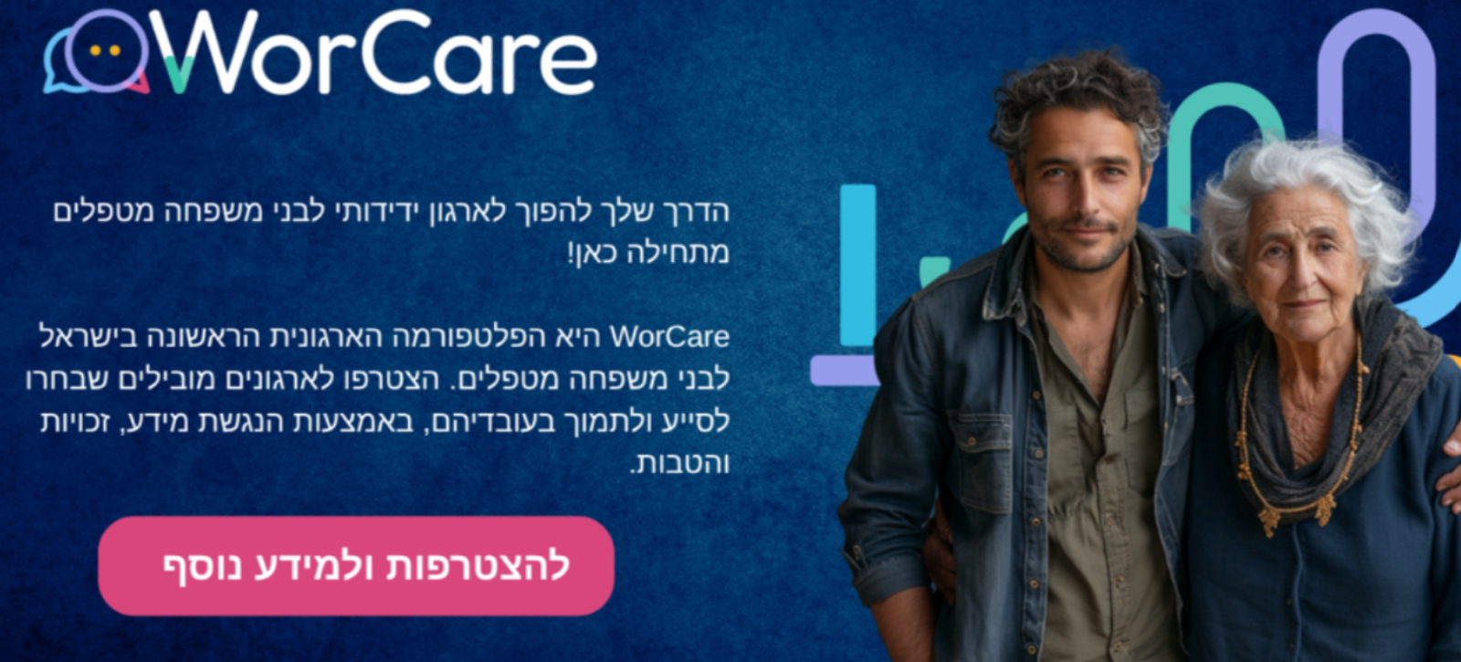 CareGivers Israel –  קייר גיברז' - הארגון הישראלי לבני משפחה מטפלים
